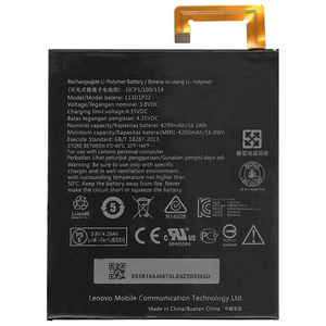 Nueva batería de ordenador portátil L13D1P32 3,8 V 16.3Wh Original y genuina para <span class=keywords><strong>Lenovo</strong></span> IDEAPAD <span class=keywords><strong>Tab</strong></span> 2, 2, 1, 2, 2, 1, 2, 1, 2, 1, 2, 2, 1, 2, 1, 2, 2, 1, 2, 1, 3/100/114 - Product Image 3