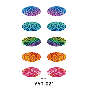 Aangepaste <span class=keywords><strong>3D</strong></span> oogschaduw tijdelijke tattoo sticker modieuze zweetbestendige oogschaduw tattoo stickers voor dames gezichtsmake-up - Product Image 3