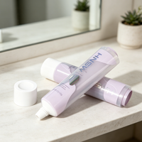 Tube souple double compartiment 100g à marque privée, emballage tube dans tube pour crème éclaircissante et fond de teint BB
