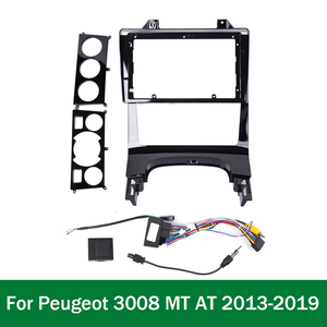 Панель GPS-навигации для Peugeot 3008 MT 2013-2019, 9-дюймовый экран, 2 DIN, Android, автомагнитола, рамка для приборной панели - Product Image 5