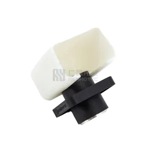 Rosca interna de alta potência, conector de armazenamento de bateria em forma quadrada, passando através da parede, para alvo de lítio fêmea/macho