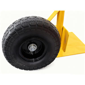 Carretilla <span class=keywords><strong>de</strong></span> Mano Resistente y Robusta <span class=keywords><strong>de</strong></span> Acero <span class=keywords><strong>para</strong></span> Logística <span class=keywords><strong>de</strong></span> Almacén, Construcción, Transporte <span class=keywords><strong>de</strong></span> Materiales Industriales - Product Image 3