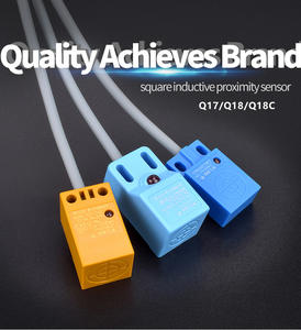 Sensor jarak induktif persegi <span class=keywords><strong>5</strong></span>-8mm jangkauan deteksi kerangka plastik tanpa jenis Flush DC 10-30V - Product Image 6