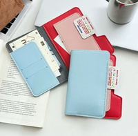 Catégorie Produit Nouveau Multifonctionnel Couleur Bloqué Passeport Carte Certificat Sac De Rangement Ticket Clip Portefeuille Porte-Cartes