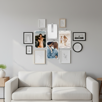 Cadre photo mural en acrylique épaissi, design tendance, pour la maison, idéal pour l'affichage – Offre spéciale