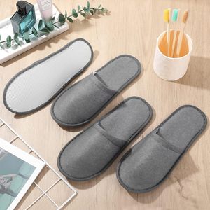 Machine de fabrication de chaussons d'hôtel jetables écologiques, durables et doux en non-tissé/EPE, pour printemps, été, automne, avec logo personnalisé, blanc - Product Image 5