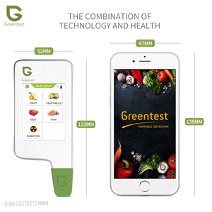 Greentest eco4 probador de seguridad ambiental para alimentos, verduras, frutas, carne, residuos de nitrato de radiación - Product Image 4
