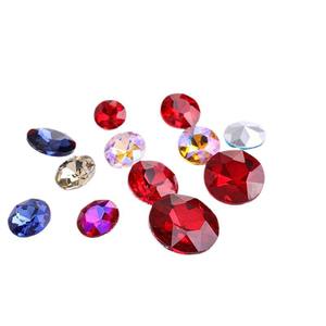 Acessórios DIY em Cristal Eco-Friendly 3D para Vestuário Lanwu 12*12mm, Pedras Preciosas em Forma de Flor, Material de Vidro Solto - Product Image 6