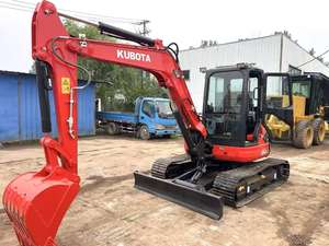 Excavadora de Orugas Kubota U55 de Japón, Precio Económico, Alta Calidad, Duradera, 5.5 Toneladas, Mini Excavadora Kubota de Segunda Mano, Certificación CE - Product Image 5