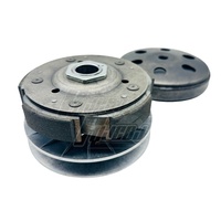 Pièces de moteur de moto, roue d'embrayage et poulie d'embrayage arrière, 5 blocs de sabot pour Yamaha YP400 ATV400