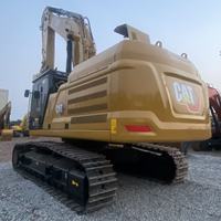 Excavatrice d'occasion en bon état, belle apparence, 49 tonnes, performances excellentes, prix bas, Cat 349