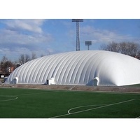 Bâtiments autoportants gonflables, couvertures de terrain de football gonflables, dômes sportifs gonflables étanches, tentes dôme gonflables pour le handball