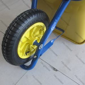 รถเข็นล้อเดียวของมาเลเซียแบบ<span class=keywords><strong>3</strong></span> <span class=keywords><strong>in</strong></span> <span class=keywords><strong>1</strong></span>และ2 <span class=keywords><strong>in</strong></span> <span class=keywords><strong>1</strong></span>เสริมจานสีเหลืองและ13X3 (<span class=keywords><strong>3</strong></span>.00-8) ล้อลม - Product Image 3