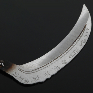 Grande in acciaio inox falce addensato Manganese lama in acciaio per la pesca selvaggia nidificazione canne taglio erba locuste alberi di canfora - Product Image 2