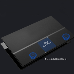 หน้าจอสัมผัสขนาด15.6นิ้วแบบพกพาหน้าจอ IPS มีการเชื่อมต่อหน้าจอแบบคู่ฟังก์ชันหลัก10จุดสำหรับการแสดงผลแบบสัมผัส - Product Image 4