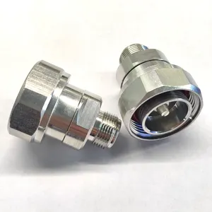 Free Sample Low Pim Rf Adaptor Din 7/16 Connector Flange Male To N type Female Connector