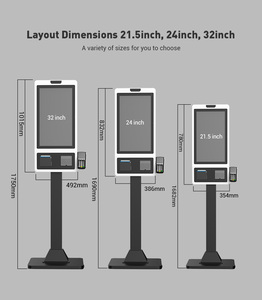 Écran tactile <span class=keywords><strong>De</strong></span> Facture En Plein <span class=keywords><strong>Air</strong></span> Auto-service <span class=keywords><strong>Terminal</strong></span> Lecteur <span class=keywords><strong>De</strong></span> Carte <span class=keywords><strong>de</strong></span> Kiosque <span class=keywords><strong>De</strong></span> <span class=keywords><strong>Paiement</strong></span> <span class=keywords><strong>De</strong></span> Service D'individu - Product Image 2