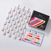 Kit de vernis à ongles en gel Vendeeni 36 couleurs avec ensemble de manucure professionnel de salon