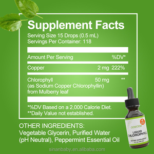 OEM/ODM Gotas Líquidas de Clorofila Natural de 5900mcg, Venta Exitosa en <span class=keywords><strong>TikTok</strong></span>, Ricas en Antioxidantes, Desodorante Interno - Product Image 3