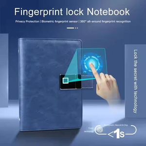 2026 New Design Wholesale Business Gift Set Wireless Charger Power Bank Journal Notebook <strong>Diary</strong> <strong>With</strong> <strong>Lock</strong> Custom Notebook - Product Image 3