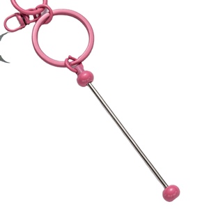 <b>Custom</b> DIY Beaded <b>Keychains</b> | Colorful Gradient Beaded <b>Keychains</b> for Promotional Gifts & Crafts - Product Image 3