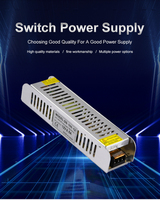 Fuente de Alimentación Conmutada Industrial LED OEM de 5V, 12V, 24V, 1A, 2A, 5A, 10A, 20A, 30A, 30A a 12V, 360W, 400W, 500W con Voltaje de Entrada CA/CC de 220V