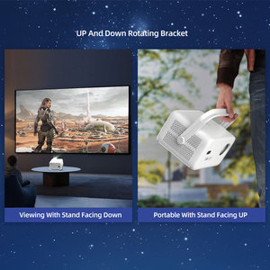Topleo Lcd <b>Projector</b> Wireless Portable Full Hd Android 14 1080p Home Mini 4k Smart Video TP350 AOSP <b>3D</b> Ready Offers Immersive <b>3D</b> - Product Image 2