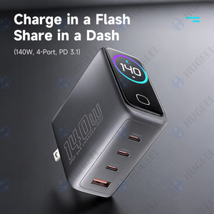 <strong>2026</strong> Hot Sale 140W GaN <strong>Charger</strong> Super Fast Charging Xiaomi Laptop <strong>Charger</strong> with Travel US Adapter Plug for Huawei Original Charge - Product Image 4
