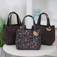 Tas Tote Wanita Warna Solid Motif Kartun dengan Bukaan Terbuka, Tas Kanvas Lucu, Tas Tangan Stylish untuk Belanja Sehari-hari dan Santai