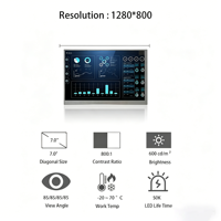 Modul Layar LCD TFT Industri 21,5 Inci Full HD 1920*1080 Antarmuka LVDS 30pin 450 Cd/m² Kecerahan Tinggi Sudut Pandang Lebar