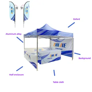 Wholesale Custom Pop Up Outdoor Tent Promotion Folding Marquee Tent Commercial Tent For Event