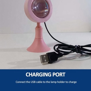 2022 camera da letto decorazione della casa USB Room Atmosphere Sun Romantic Projection RGB Mini Sunset Light - Product Image 6