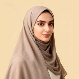 Cotton 110*110 Cm <b>Square</b> Hijab Scarf Spring Outing Fashionable Hijab <b>Square</b> - Product Image 2