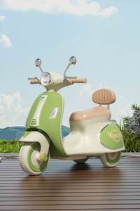 Motocicleta Eléctrica para Niños Recargable de 6 Voltios, Montable y Triciclo con Luces y Música - Product Image 4