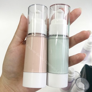 Envío Directo, imprimación facial líquida hidratante, Etiqueta Privada, <span class=keywords><strong>Base</strong></span> de maquillaje de 5 colores, blanquea ilumina los controles de aceite a prueba de agua - Product Image 3