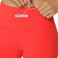 Shorts de yoga et de fitness taille haute personnalisés en gros pour femmes – Idéal pour la course, le fitness, le yoga et le cyclisme