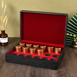 Caja de Almacenamiento de Aceites Esenciales de Bambú, Rectangular, Hecha a Mano, Estuche de Exhibición para Cuidado Personal - Product Image 2