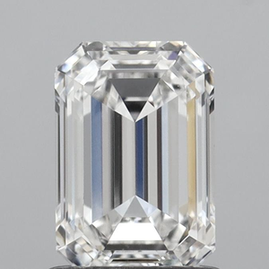 Diamant de laboratoire de qualité supérieure, taille émeraude, 1,07 carat, avec éclat blanc brillant, pour la fabrication de bijoux fins - Product Image 1