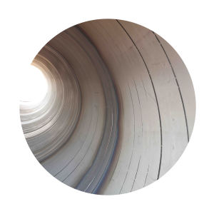 Đường kính lớn chất lượng tốt ssaw Ống API 5L q235b q355b xoắn ốc hàn ống thép cho chất lỏng và cấu trúc đường ống - Product Image 4