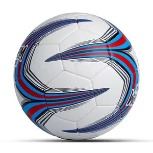 مجموعة كرات قدم متعددة الاستخدامات 2024 حجم 4 و5 كرات ذات شعار مصفحة من مادة البولي يوريثان للأطفال لمباريات كرة القدم والتدريب