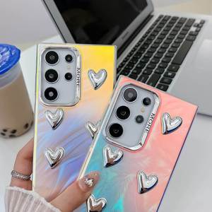 Nueva Funda de Lujo para Teléfono S24 Ultra/A24/<span class=keywords><strong>A22</strong></span>/A52/A34/A14 <span class=keywords><strong>5G</strong></span>, con Recubrimiento TPU Electrochapado, Diseño Láser Esmerilado e IMD - Product Image 2