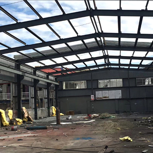 Conception de production directe d'usine allée pont en acier plans d'étage de bâtiment - Product Image 4