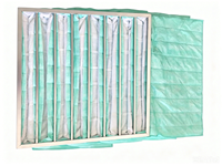 Nouveau filtre à air en fibre synthétique à efficacité moyenne AHU, filtre de poche F8 pour poussières lourdes avec dimensions personnalisables