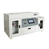 Analyseur automatique de fluor et de chlore avec contrôle PID, four à écran tactile 7 pouces, double échantillon, titrage numérique, équipement de laboratoire