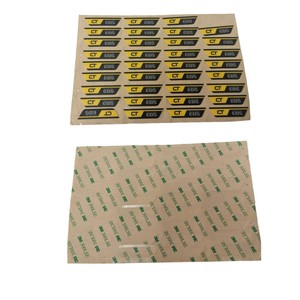Matte PVC Adhesive <b>Waterproof</b> Embossed Keypad Panel Sticker <b>Label</b> for Home Appliances & Consumer Electronics - Product Image 2
