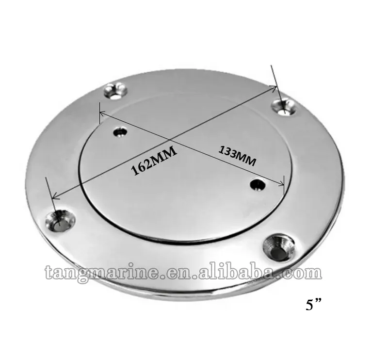 Heavy Duty 316 Grade Stainless Steel Marine Hardware Boat Deck Plate Made From TANGREN