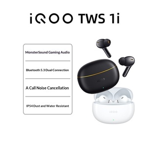 Auricolari True Wireless In-Ear IQOO TWS 1i, Batteria a Lunga Durata, Impermeabili IP54, <span class=keywords><strong>45</strong></span> Ore in Standby, Cancellazione Attiva del Rumore - Product Image 2