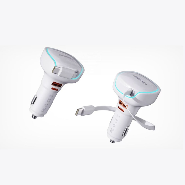 2025 Trending Product Private Model 78W Retractable Car Charger Phone Accessories USB TYPE C Charging Cable Online Products