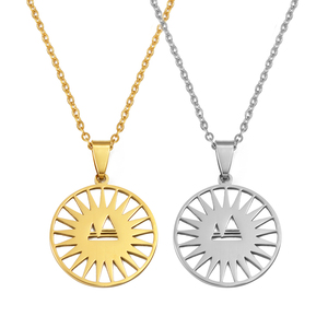 Collares Redondos con Colgante de Lalish Yezidi para Mujeres y Niñas, Templo Sagrado de los Yezidíes # 533262 - Product Image 1