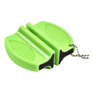 Schmetterling Mini 2-in-1 Outdoor Tragbarer Edelstahl-Keramik Umweltfreundlicher Mehrstufiger Manueller Messerschärfer - Product Image 3